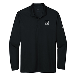 Nike Dri Fit Micro Long Sleeve Pique Polo