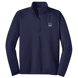 SPORT-TEK STRETCH 1/2 ZIP PULLOVER