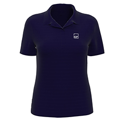 Ladies Calloway Eco Hoizontal Textured Polo